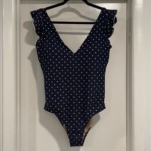 Summersalt Navy Polka Dot Swimsuit